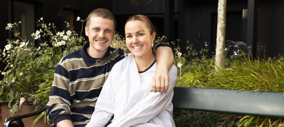 Otto og Amalie fejrer kærligheden