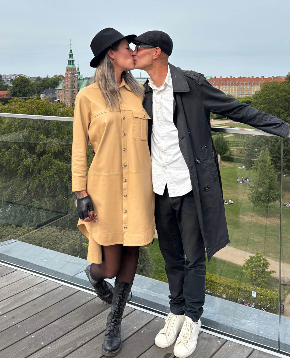 Irene Kubel med kæresten Nicki
