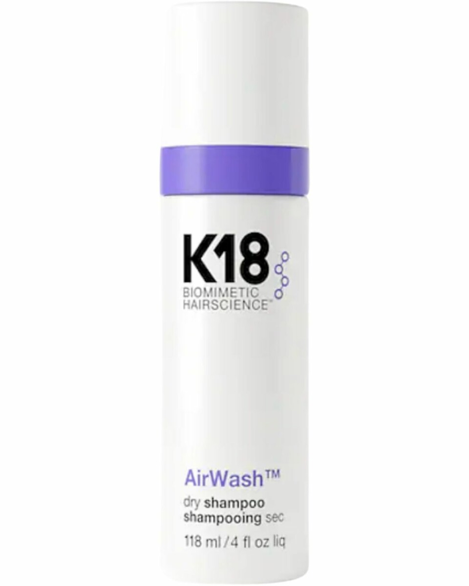 Airwash Dry Shampoo, K18, 370 kr.