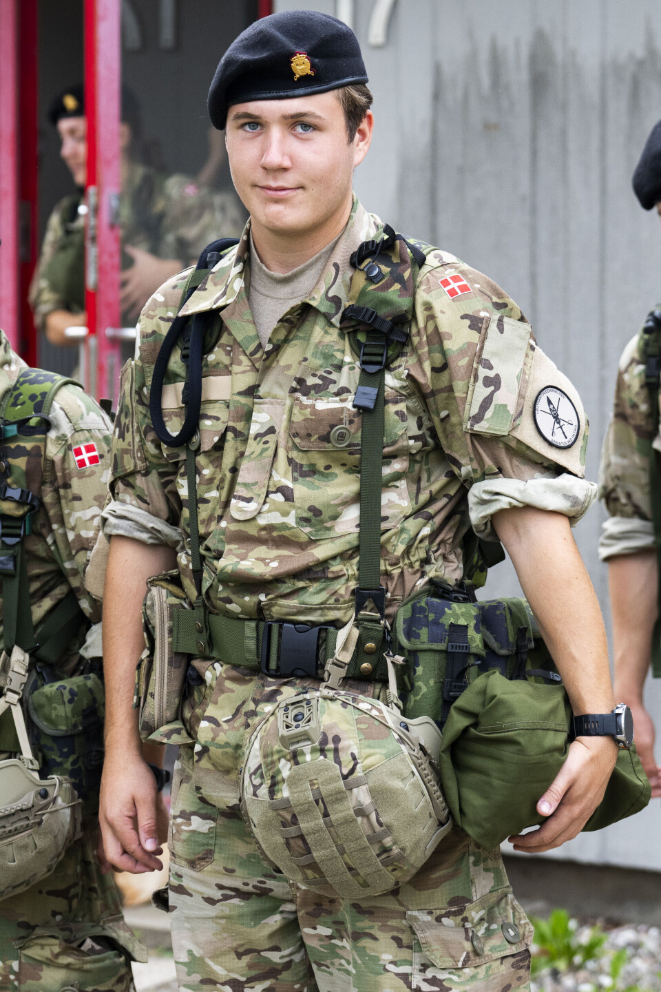 Billede 5 - Kronprins Christian i militærtøj.