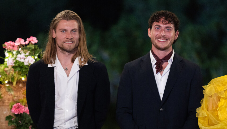 Christian, Nicklas og Petra i første afsnit af 'Bachelor' sæson 3