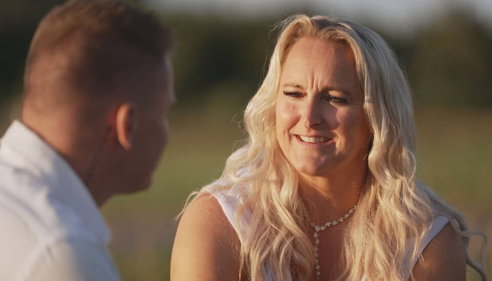 Kimi og Chris på romantisk weekend.