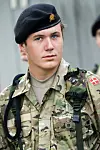 SLAGELSE, DENMARK - AUGUST 14: Crown Prince Christian of Denmark participates in the Danish Armed Forces Lieutenant Training at Antvorskov Guard Hussar Barracks on August 14, 2025 in Slagelse, Denmark. (Photo by Martin Sylvest Andersen/Getty Images)