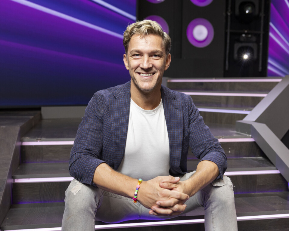 SE BILLEDET: Michael Olesen i vild kærlighedserklæring