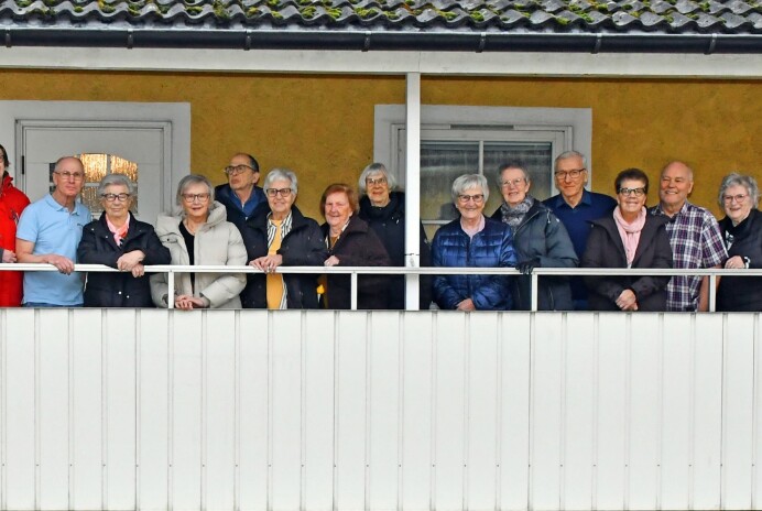 16 ældre har skabt et særligt bofællesskab – og nye indflyttere skal være mindst 65 år