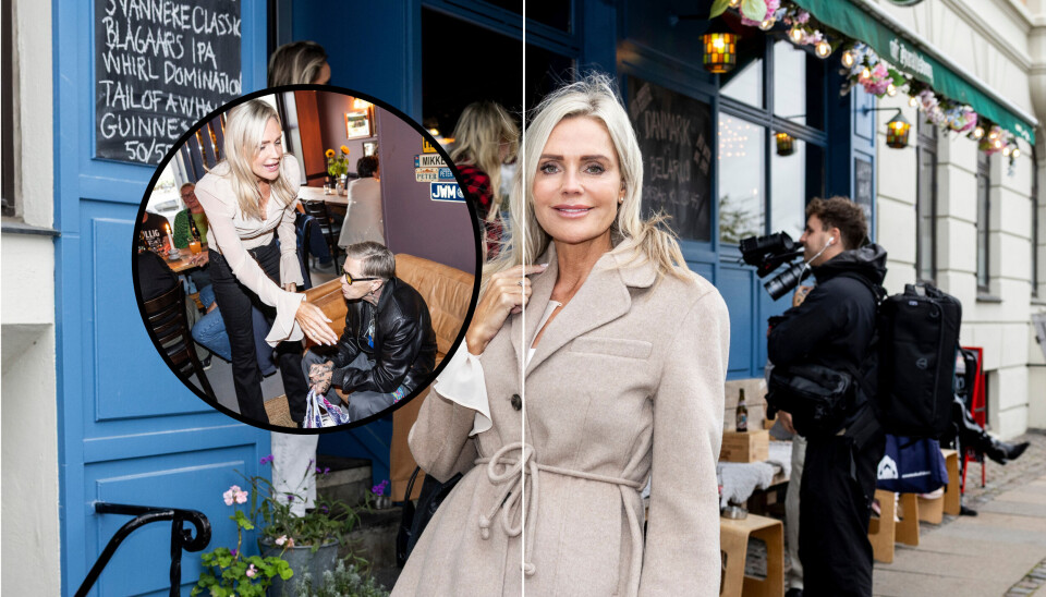 Lebbe-Lone og Janni Ree til bogreception.