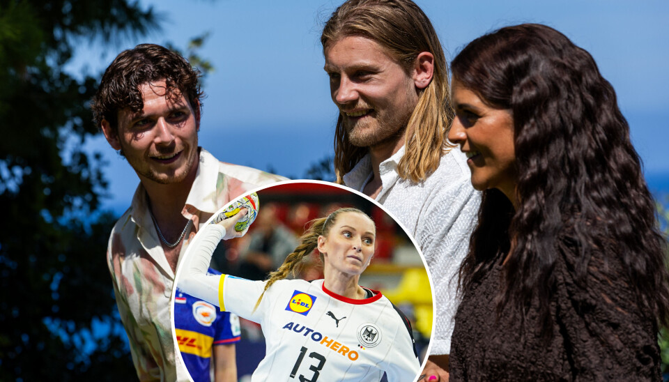 Nicklas, Christian og Petra i 'Bachelor', da håndboldspilleren Silje tjekker ind