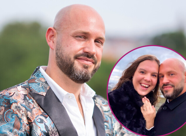 Se videoen: Her frier René til sin kæreste efter 'Robinson'-exit