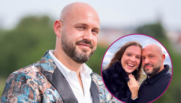 Se videoen: Her frier René til sin kæreste efter 'Robinson'-exit
