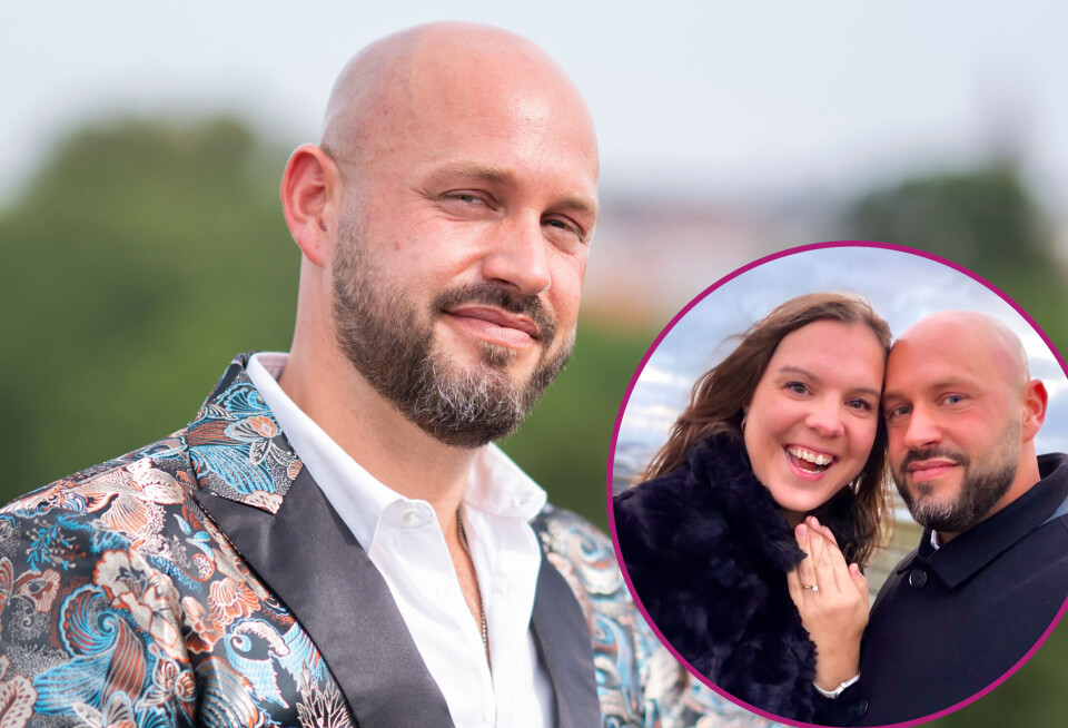 Se videoen: Her frier René til sin kæreste efter 'Robinson'-exit