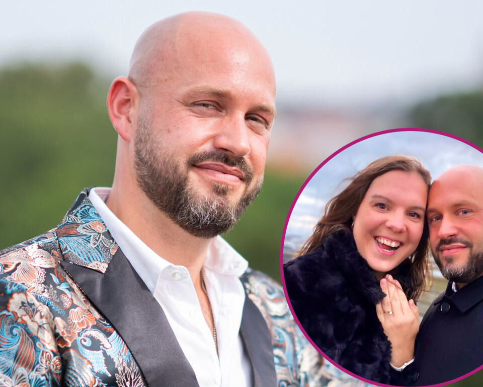 Se videoen: Her frier René til sin kæreste efter 'Robinson'-exit