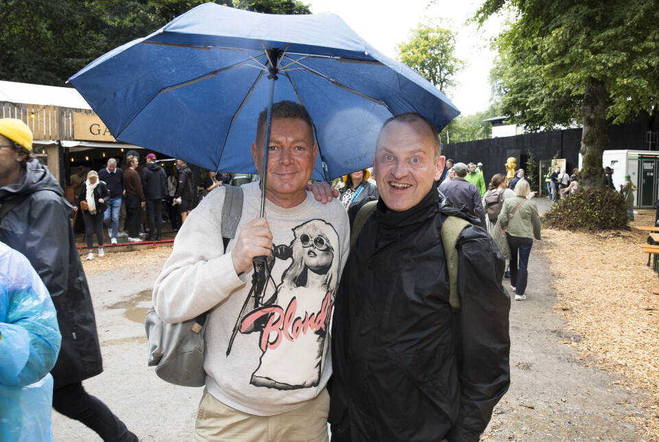 Peter Frödin og Jon Jørgensen på SmukFest i 2025