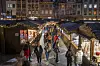 Strasbourg på den franske side af Rhinen har flere julemarkeder. Her er et af dem, ikke langt fra katedralen.