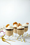 Irish coffee mousse med mandelknas