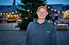 Jan Linnebjerg iklædt kasket og en mørkeblå sweatshirt.