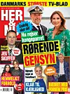 På HER&NU-forside ses kongeparret, Benjamin Hav, Irina Olsen med sin kæreste Carl Knast og Pernille Højmark.