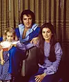 Priscilla, Elvis og deres datter
Lisa Marie i 1970. Blot tre år inden parret lod sig skille.