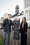 Forrige weekend havde dronning Margrethe
de 15-årige tvillinger med til søndagsgudstjeneste i Fredensborg Slotskirke.