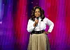 Oprah Winfrey på en scene.
