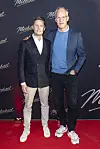Gallapremiere på filmen 'MICHAEL' Dennis Ritter sammen med sin mand Morten Toft