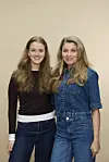 Podcastvært Anne Albrechtsen og Mille Dinesen.