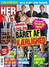 På forsiden står Kandis-Johnny med sin søn, som er blevet konfirmeret, Jussi Alder Olsen, dronning Mary, kong Frederik, Morten Kirckhoff og Athena med sine brødre fra hendes store dag.