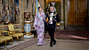 Dronning Mary strålede ved gallamiddagen på slottet