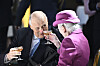 Kong Harald og dronning Margrethes rørende gensyn