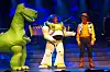 I 2012 havde de deres ”Toy
Story”-figurer med på scenen
i showet ”Linie 3 live”. Bircow
er dinosauren Rex, Eje er
Buzz Lightyear og Kristensen
cowboyen Woody