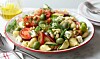 Græsk pastasalat med bønner