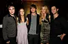 Ed Westwick, Leighton Meester, Chace Crawford, Blake Lively og Penn Badgley på den røde løber i 2007-