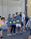 Se videoen: Her kommer de kongelige børn i mål til Royal Run