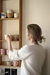 På medicinstudiet lærte Mette Wendelboe Okkels at være præcis og detaljeret, og det bruger hun nu i sin formidling af strikkeopskrifter.