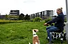 Kaare Sand elsker at gå tur med sin hund, Terry.