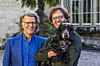 Hele familien Rieu elsker
hunde, og Pierre tager ofte
sin cockerspaniel Flo med
på besøg på slottet.