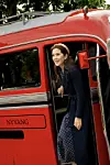 Den røde Bedford-bus fra 1951
kørte i mange år på en rute mellem
Randers og Kolind på Djursland.