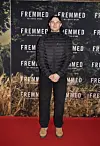 Kristoffer Eriknauer til premiere på filmen 'Fremmed'.
