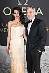 Amal Clooney og George Clooney.