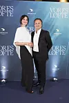 Danica Curcic og Lars Ranthe til premieren på filmen 'Vores løfte'.