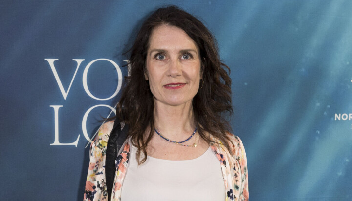 Mia Lyhne i biografen for at se 'Vores løfte'.