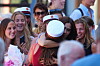 Dronning Mary, prinsesse Isabella og prinsesse Josephine.