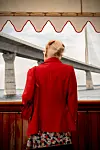 Dronning Margrethe sejlede under Dronning Margrethe II's Bro, der forbinder Falster og Sjælland via Masnedø.
