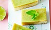 Blondie med limecurd og mynte