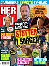 Dansk ugebladsforside med kongelige portrætter og farverige rubrikker