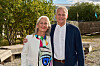 Lise-Lotte Bak og Finn står arm i arm ved Reality Awards sommerfest 2026.