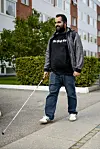 Mohammed Alsaadi fra 'Eventyr i blinde'.