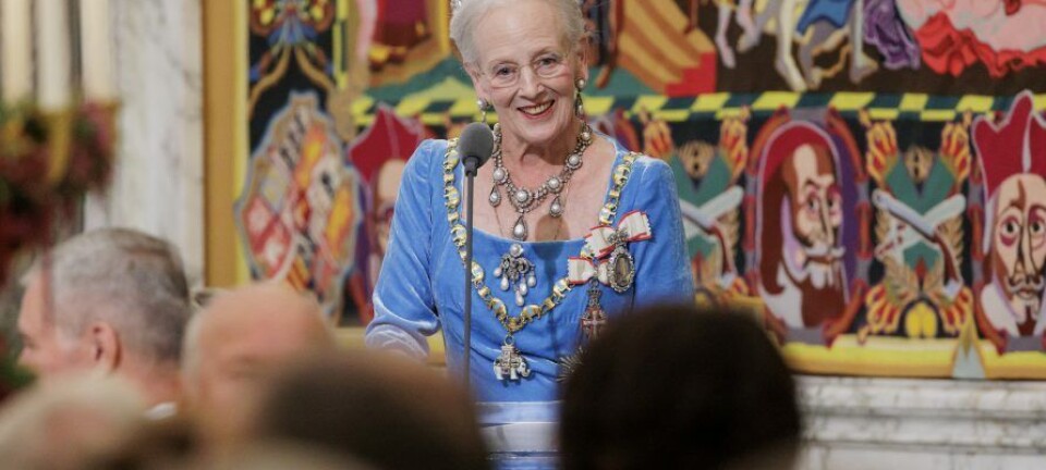 Dronningen modtager ærespris