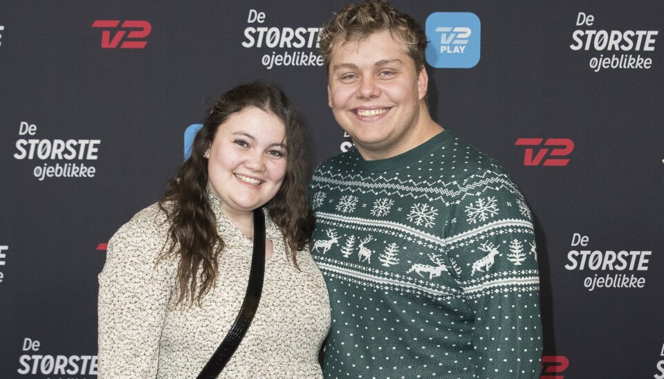 Stephanie Siguenza og kæresten Jeff Henckel (Foto: Henrik R. Petersen)