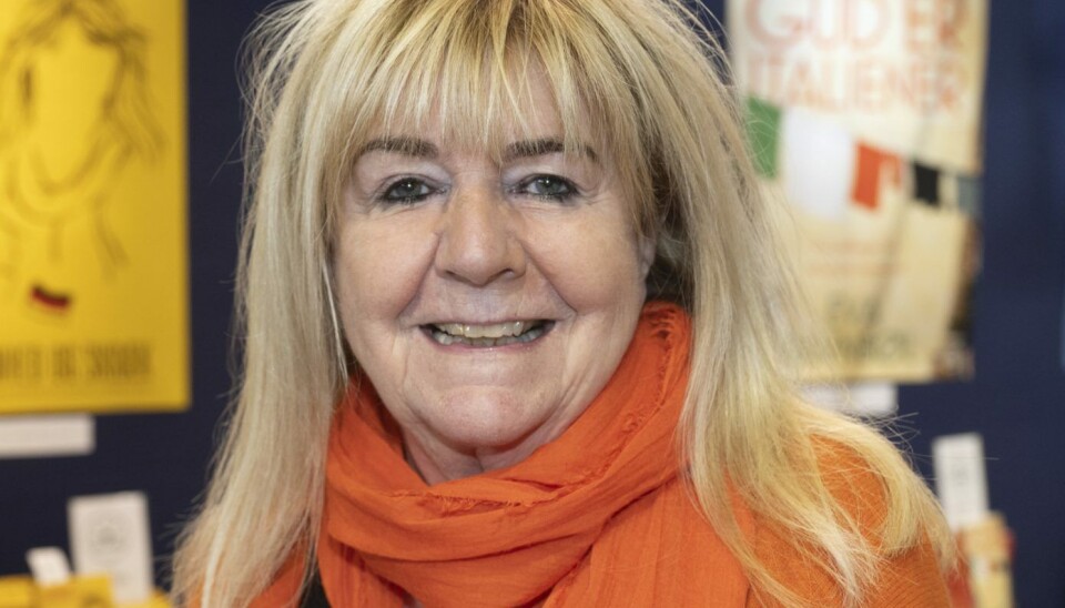 Ulla Terkelsen på Bogforum 2022 i Bella Center. (Foto: Anthon Unger)