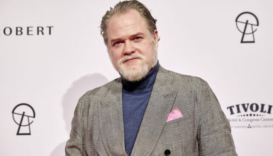 Esben Dalgaard til Robert-prisen 2022 (Foto: Bo Nymann)